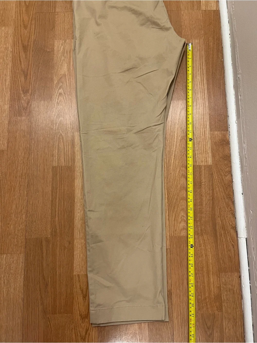J.CREW Chino Pants Men 40x 32 slim Khaki Brown Cotton, NWT
